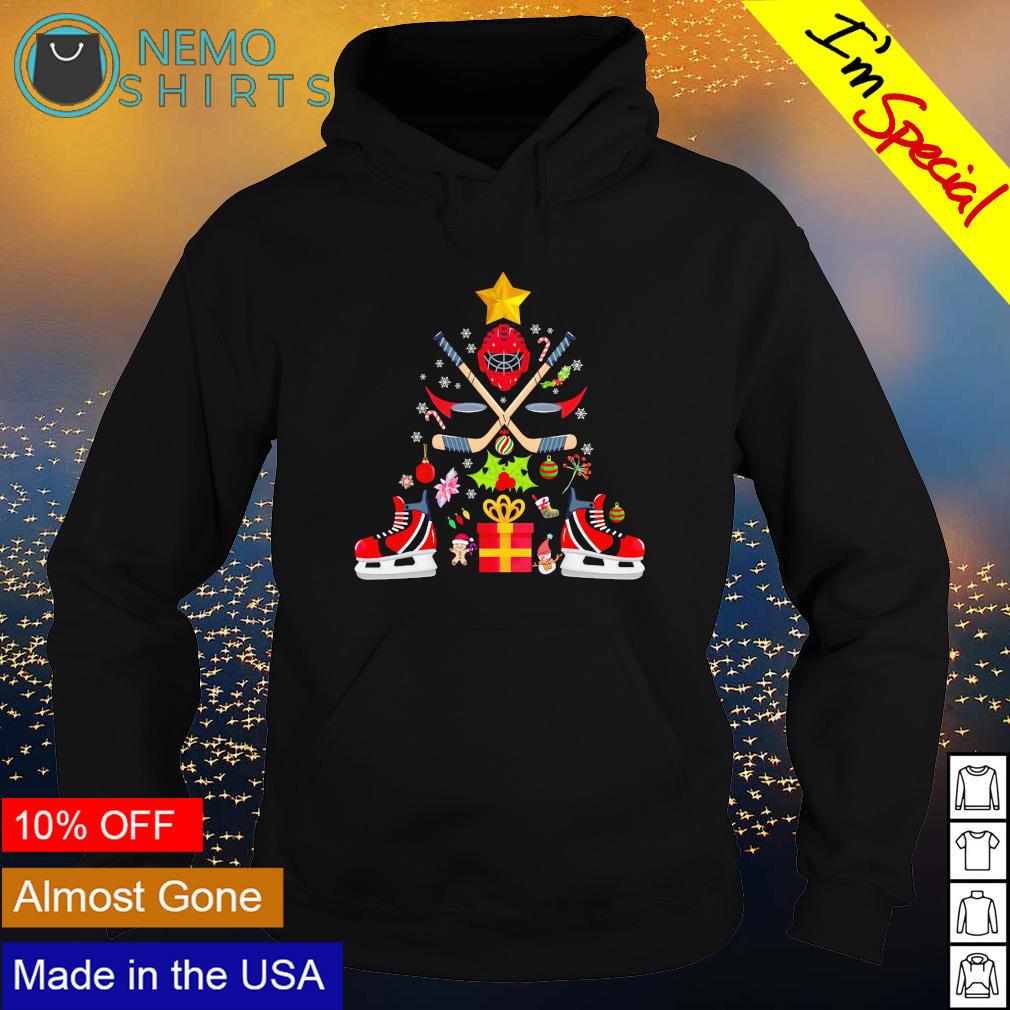 Ice hockey christmas - Adult & Kids T-Shirts, Sweatshirts & Hoodies apparel design preview 2