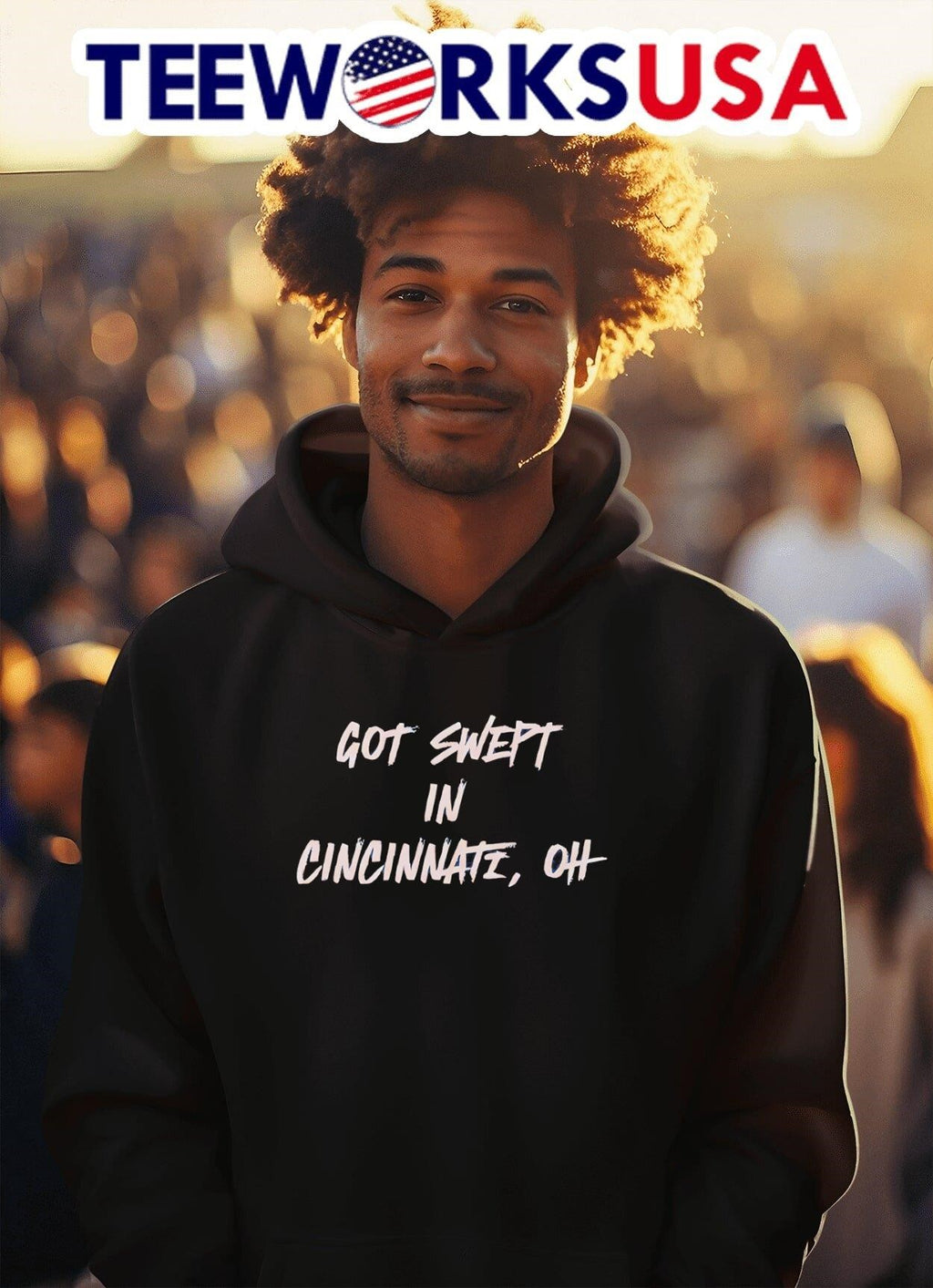 Cincinnati Reds got swept in OH - Adult & Kids T-Shirts, Sweatshirts & Hoodies apparel design preview 2