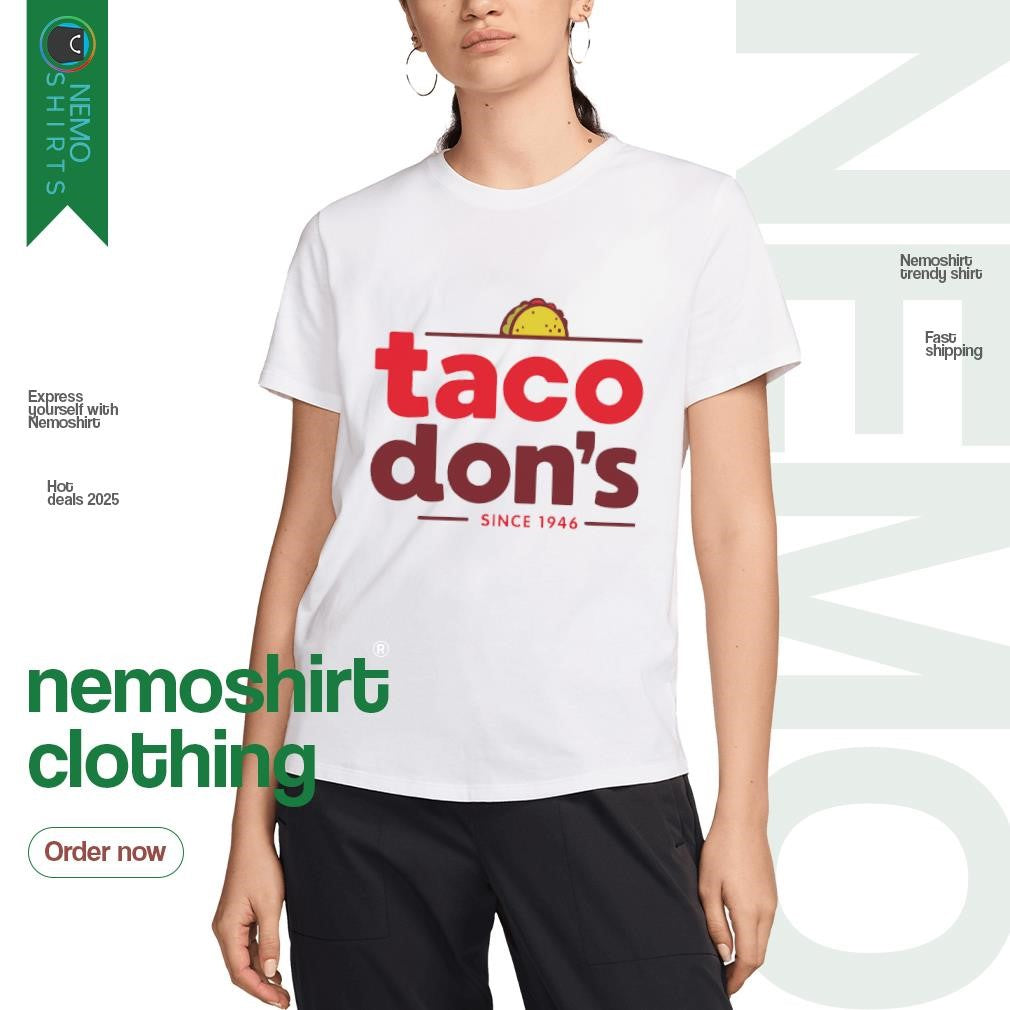 Taco don't since 1946 - Adult & Kids T-Shirts, Sweatshirts & Hoodies apparel design preview 3