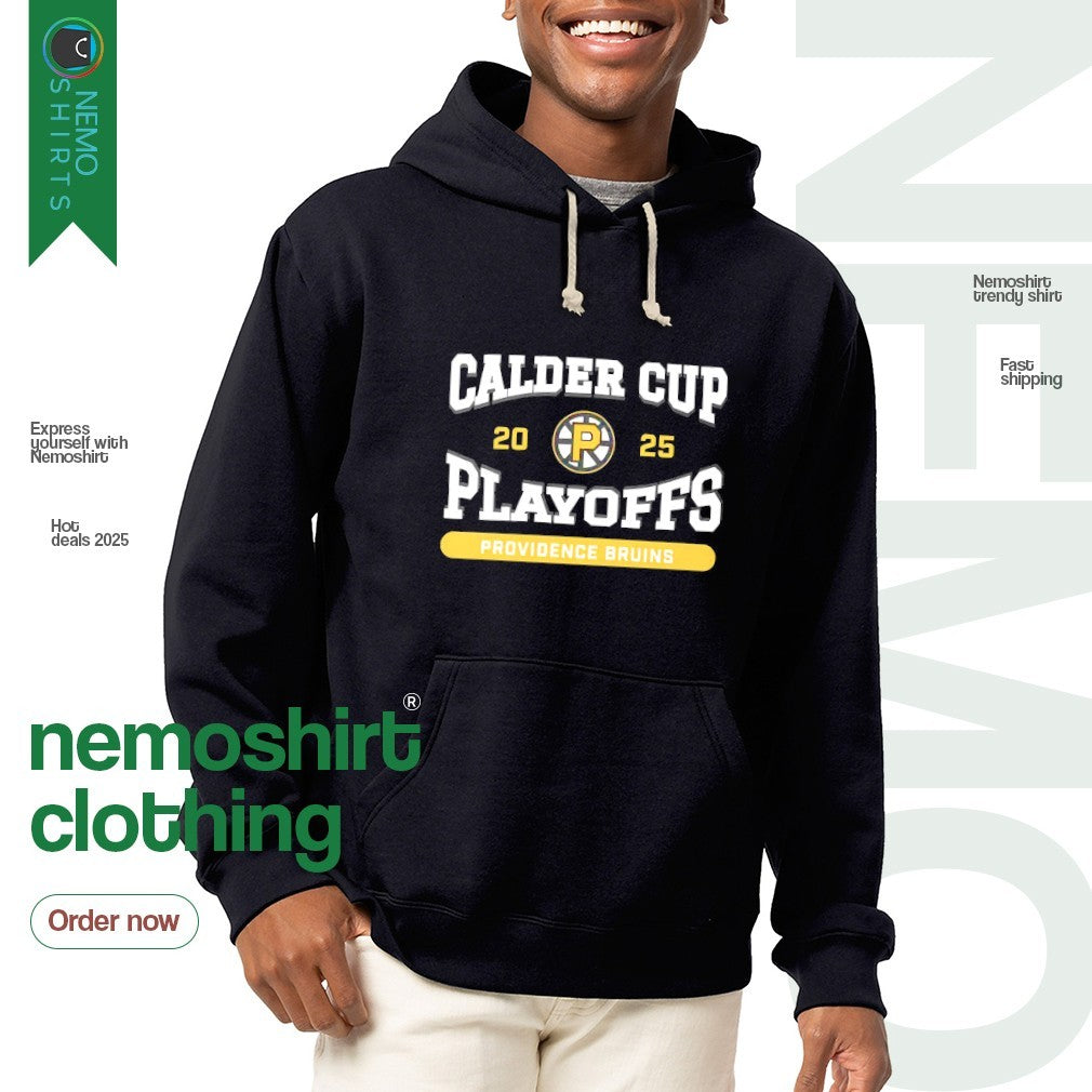 Providence Bruins 2025 Calder Cup Playoffs - Adult & Kids T-Shirts, Sweatshirts & Hoodies apparel design preview 2