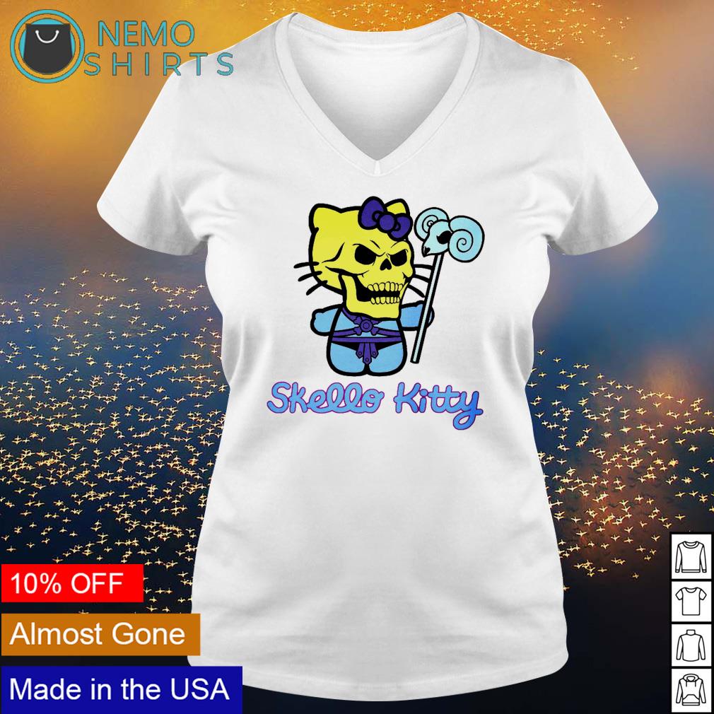 Skeleton skello kitty - Adult & Kids T-Shirts, Sweatshirts & Hoodies apparel design preview 5