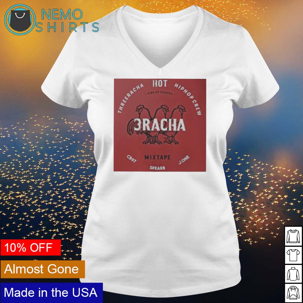 Threeracha hot hiphop crew 3racha nix tape - Adult & Kids T-Shirts, Sweatshirts & Hoodies apparel design preview 5