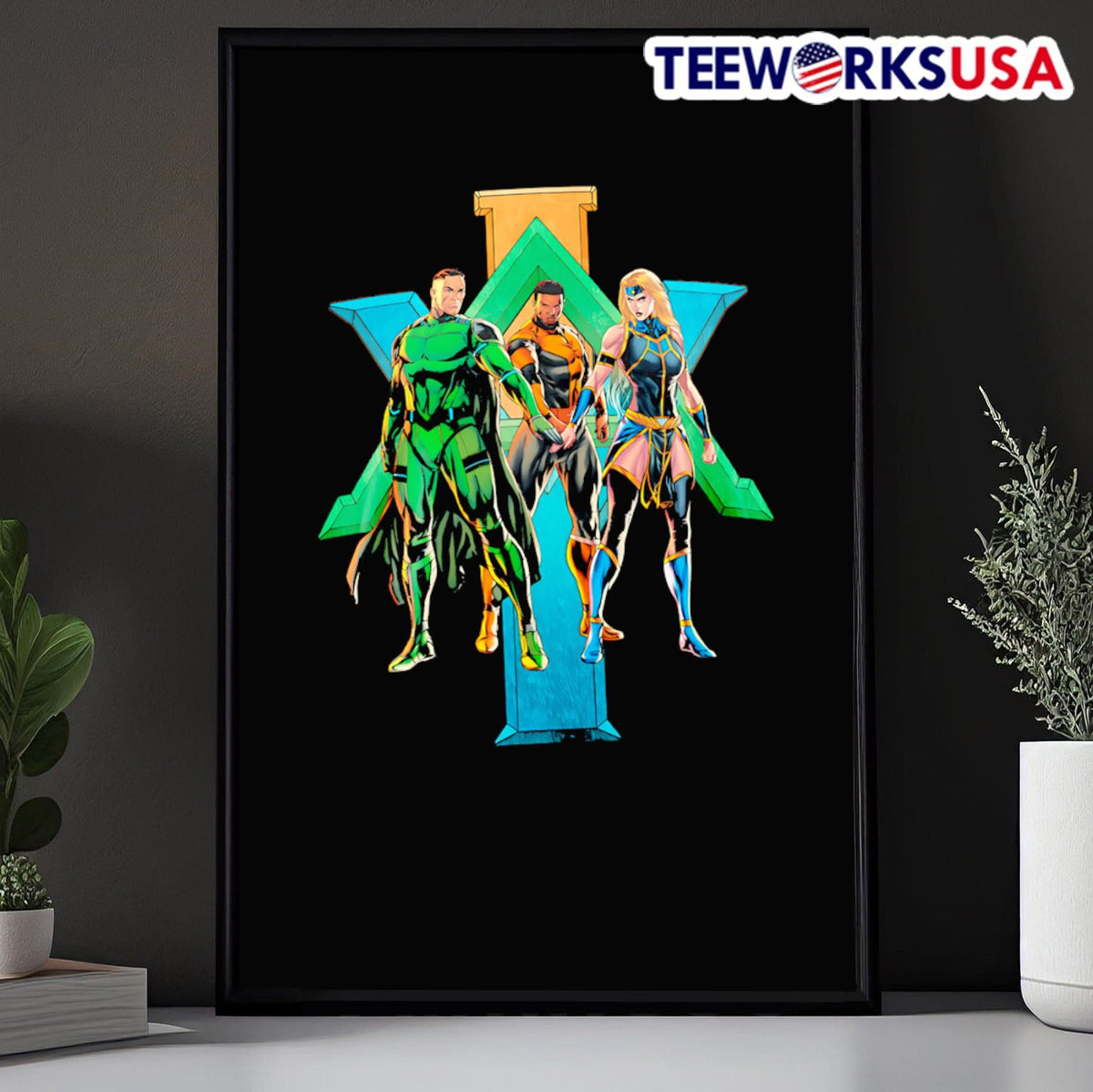 The rippaverse trinity - Adult & Kids T-Shirts, Sweatshirts & Hoodies apparel design preview 5