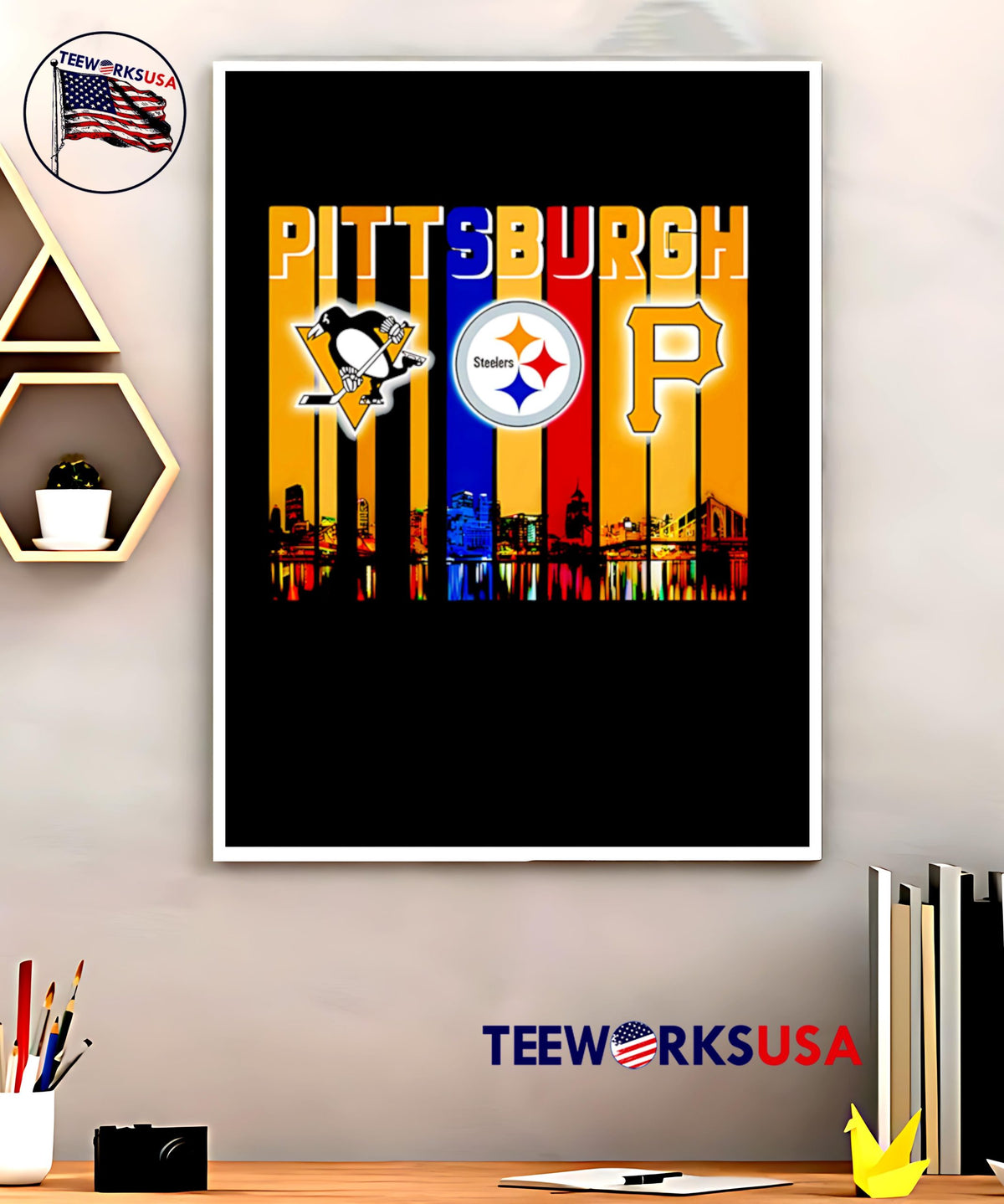 My City Team Pittsburgh - Adult & Kids T-Shirts, Sweatshirts & Hoodies apparel design preview 5