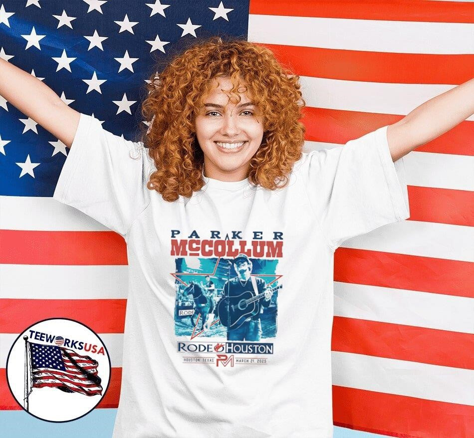 Parker McCollum Mar 21 2025 NRG Stadium Houston TX - Adult & Kids T-Shirts, Sweatshirts & Hoodies apparel design preview 7