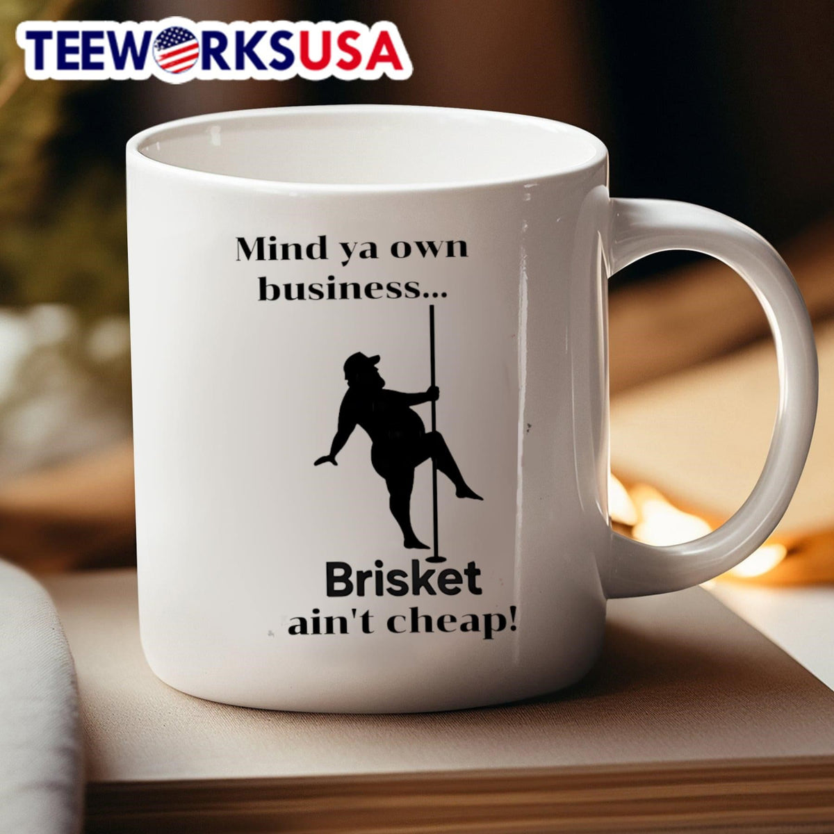 Mind ya own business Brisket ain't cheap - Adult & Kids T-Shirts, Sweatshirts & Hoodies apparel design preview 4