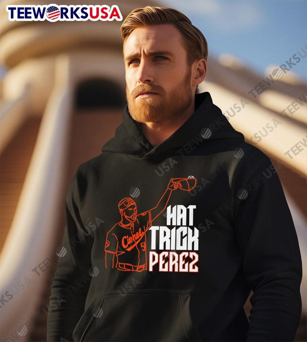 Cionel Perez Hat Trick high fashion trends - Adult & Kids T-Shirts, Sweatshirts & Hoodies apparel design preview 2