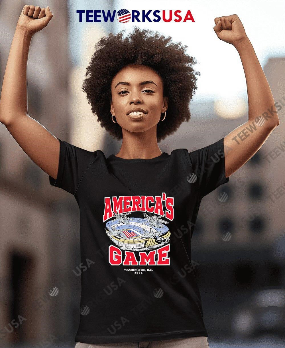 America's Game Washington 2024 - Adult & Kids T-Shirts, Sweatshirts & Hoodies apparel design preview 4