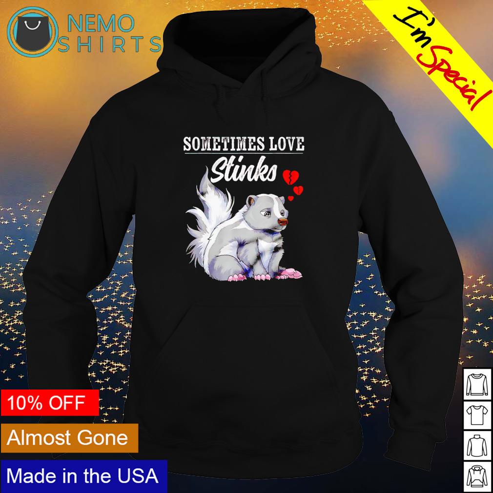 Squirrel sometimes love stinks valentines day - Adult & Kids T-Shirts, Sweatshirts & Hoodies apparel design preview 2