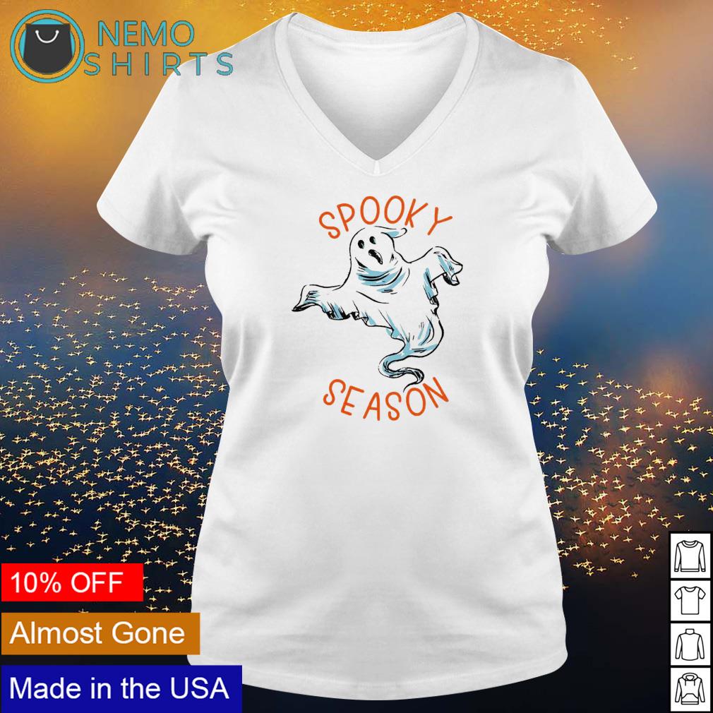 Ghost spooky season halloween - Adult & Kids T-Shirts, Sweatshirts & Hoodies apparel design preview 5