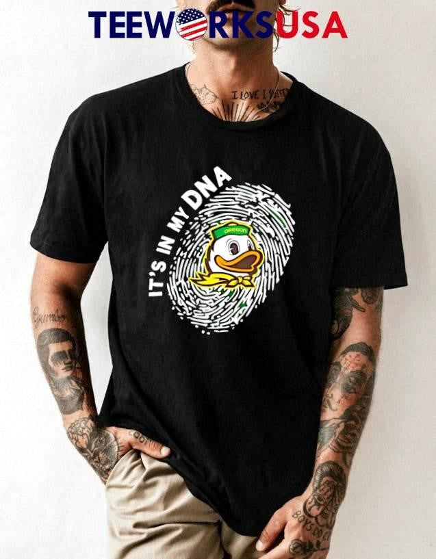 Oregon Ducks in my DNA design - Adult & Kids T-Shirts, Sweatshirts & Hoodies apparel design preview 1