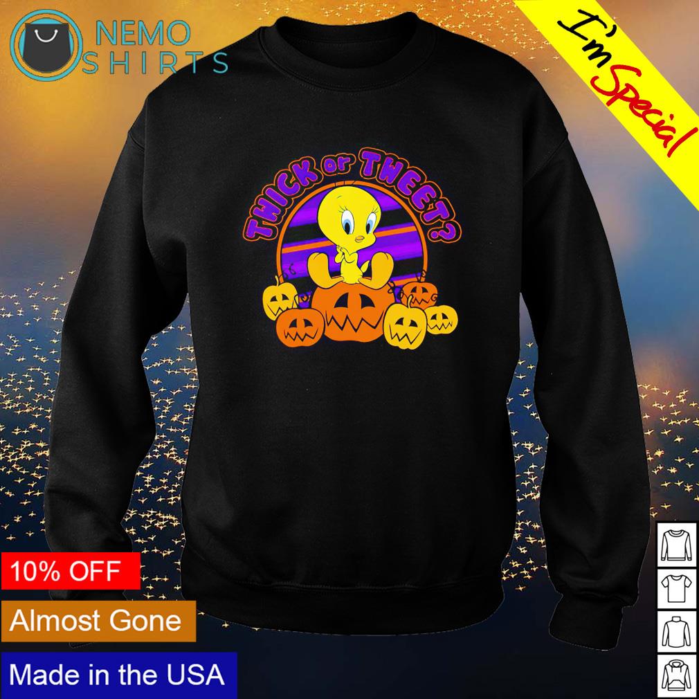 Tweety Halloween twick or tweet - Adult & Kids T-Shirts, Sweatshirts & Hoodies apparel design preview 4