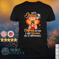 With Jesus in her heart coffee hand and Yorkie - Adult & Kids T-Shirts, Sweatshirts & Hoodies apparel design preview 1