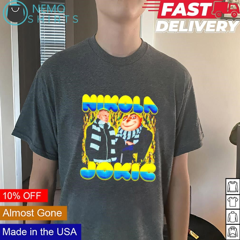 Nikola Jokic Gru - Adult & Kids T-Shirts, Sweatshirts & Hoodies apparel design preview 3