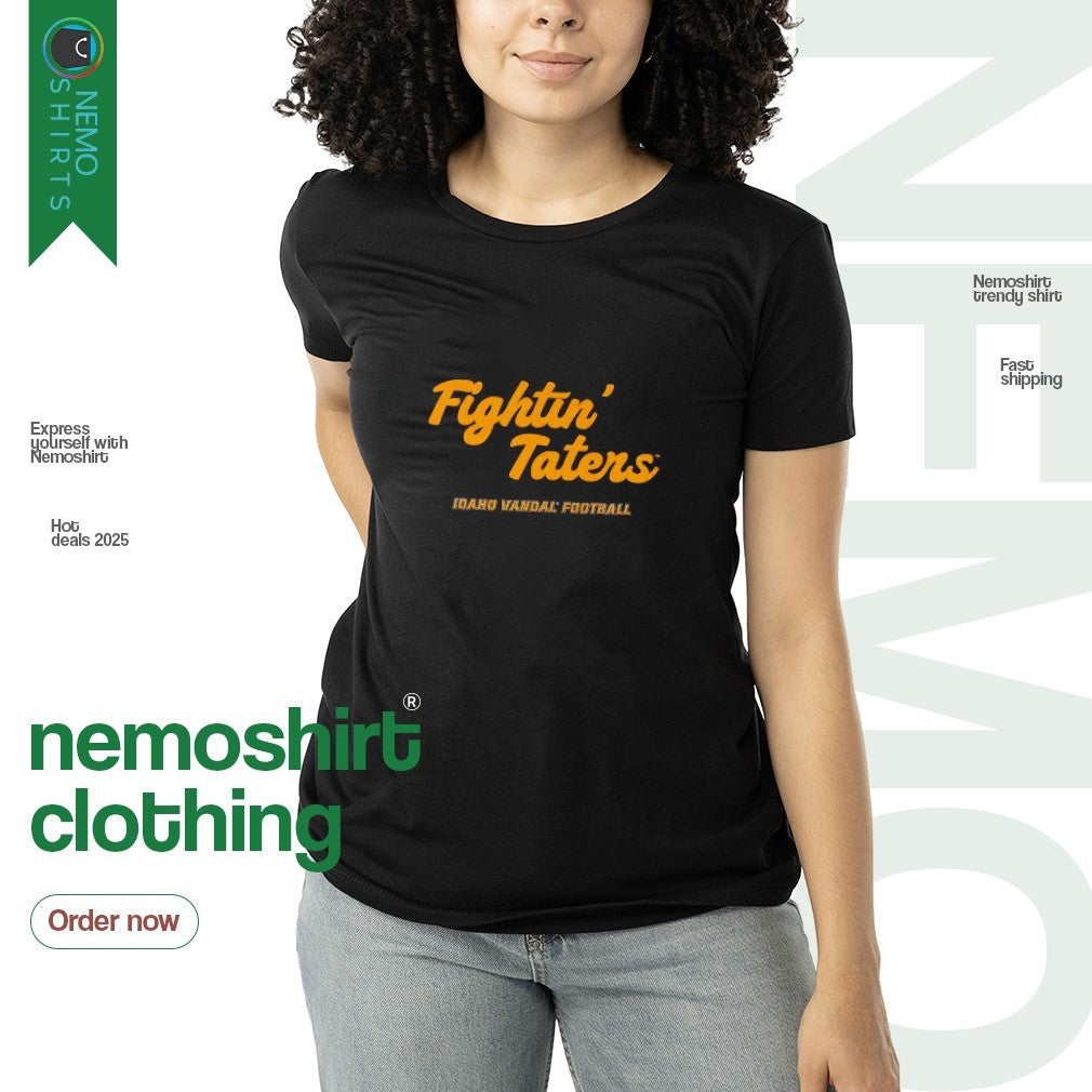 Fightin' taters Idaho Vandals football - Adult & Kids T-Shirts, Sweatshirts & Hoodies apparel design preview 3