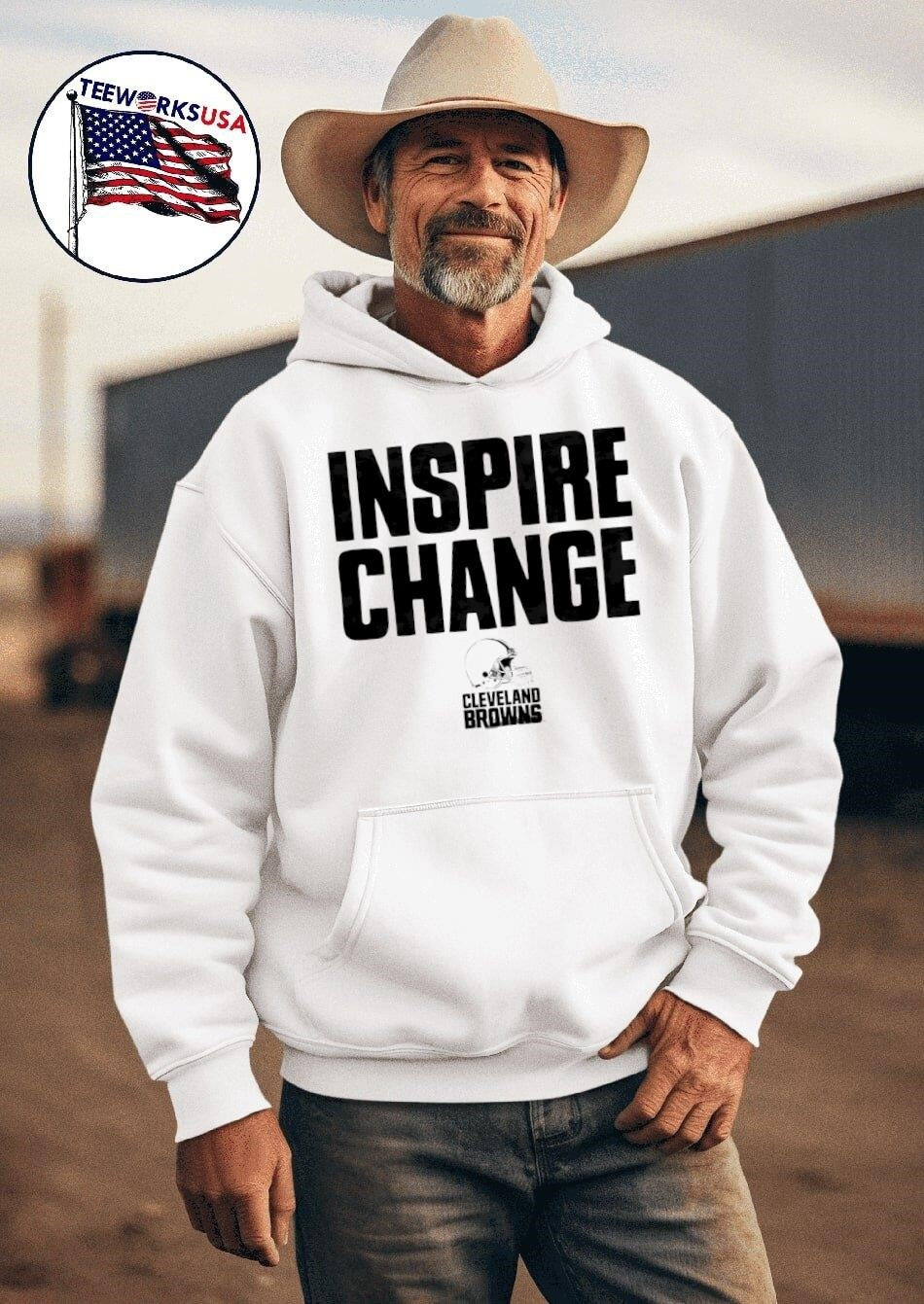 Cleveland Browns 2024 Inspire Change - Adult & Kids T-Shirts, Sweatshirts & Hoodies apparel design preview 2