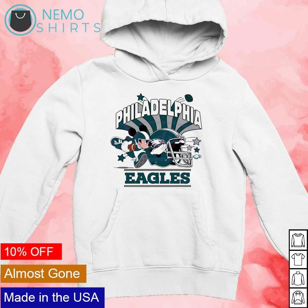 Mickey Mouse Philadelphia Eagles football - Adult & Kids T-Shirts, Sweatshirts & Hoodies apparel design preview 2