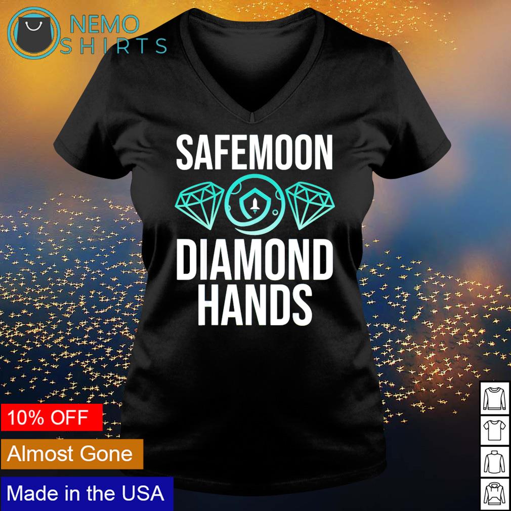 Crypto coin cryptocurrency safemoon diamond hands - Adult & Kids T-Shirts, Sweatshirts & Hoodies apparel design preview 5