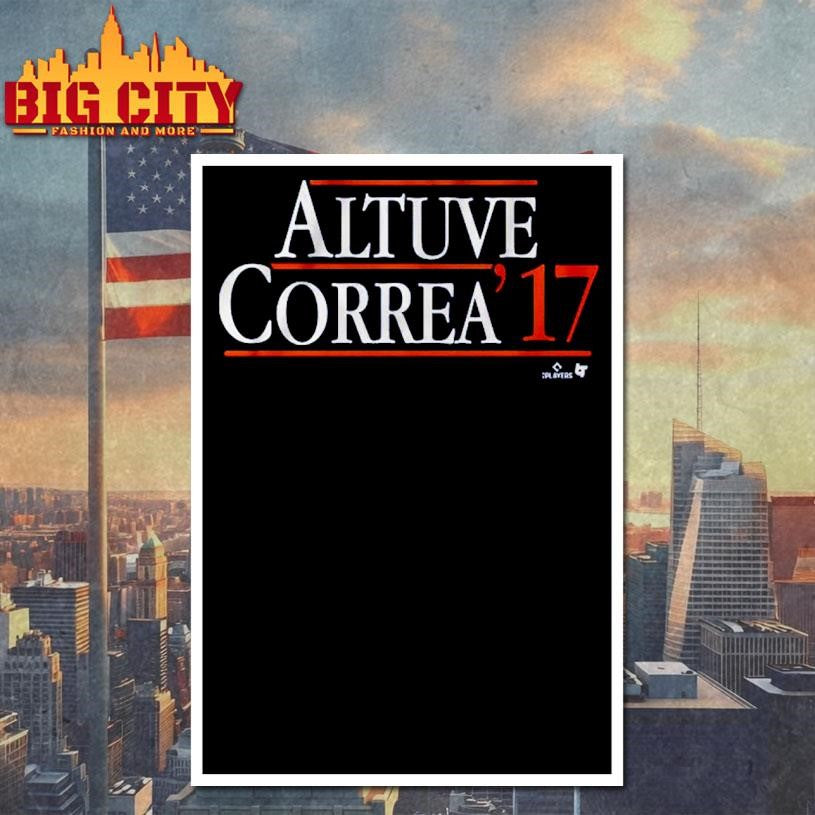 Altuve-Correa '17 - Adult & Kids T-Shirts, Sweatshirts & Hoodies apparel design preview 4