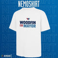Woodfin for mayor - Adult & Kids T-Shirts, Sweatshirts & Hoodies apparel design preview 1