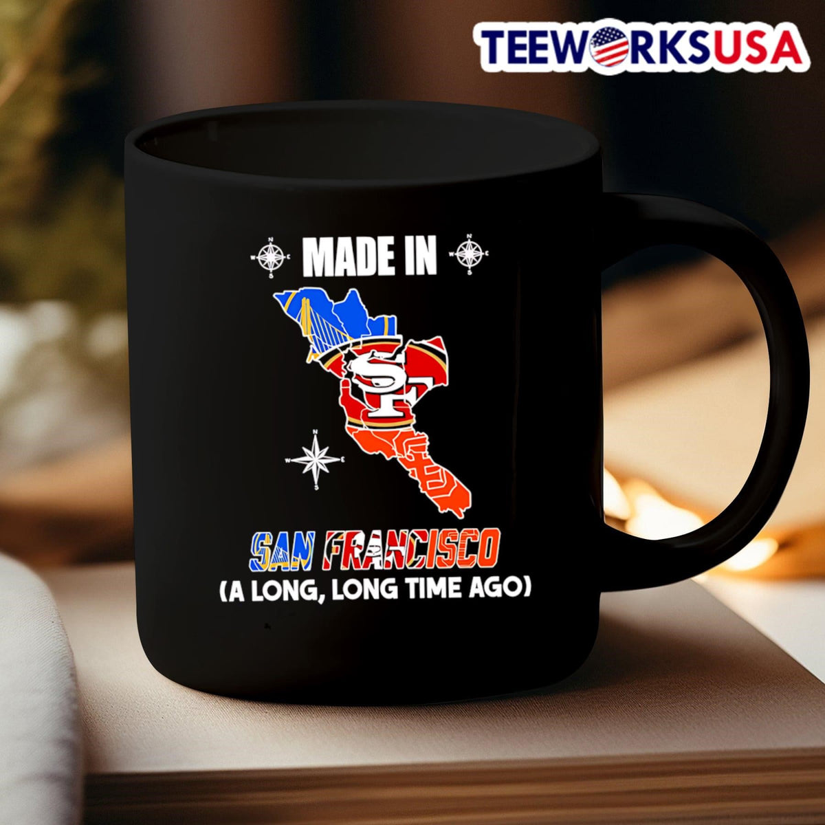 Made in San Francisco a long time ago - Adult & Kids T-Shirts, Sweatshirts & Hoodies apparel design preview 3