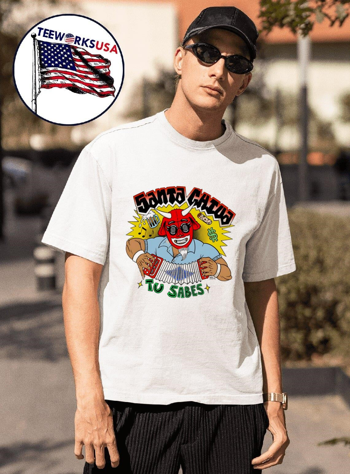 Santa Chiva Tu Sabes - Adult & Kids T-Shirts, Sweatshirts & Hoodies apparel design preview 1