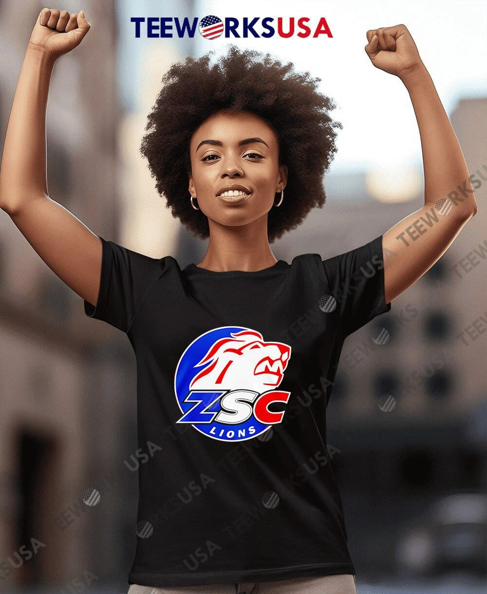 ZSC Lions Schweizer Meister 2025 logo - Adult & Kids T-Shirts, Sweatshirts & Hoodies apparel design preview 7