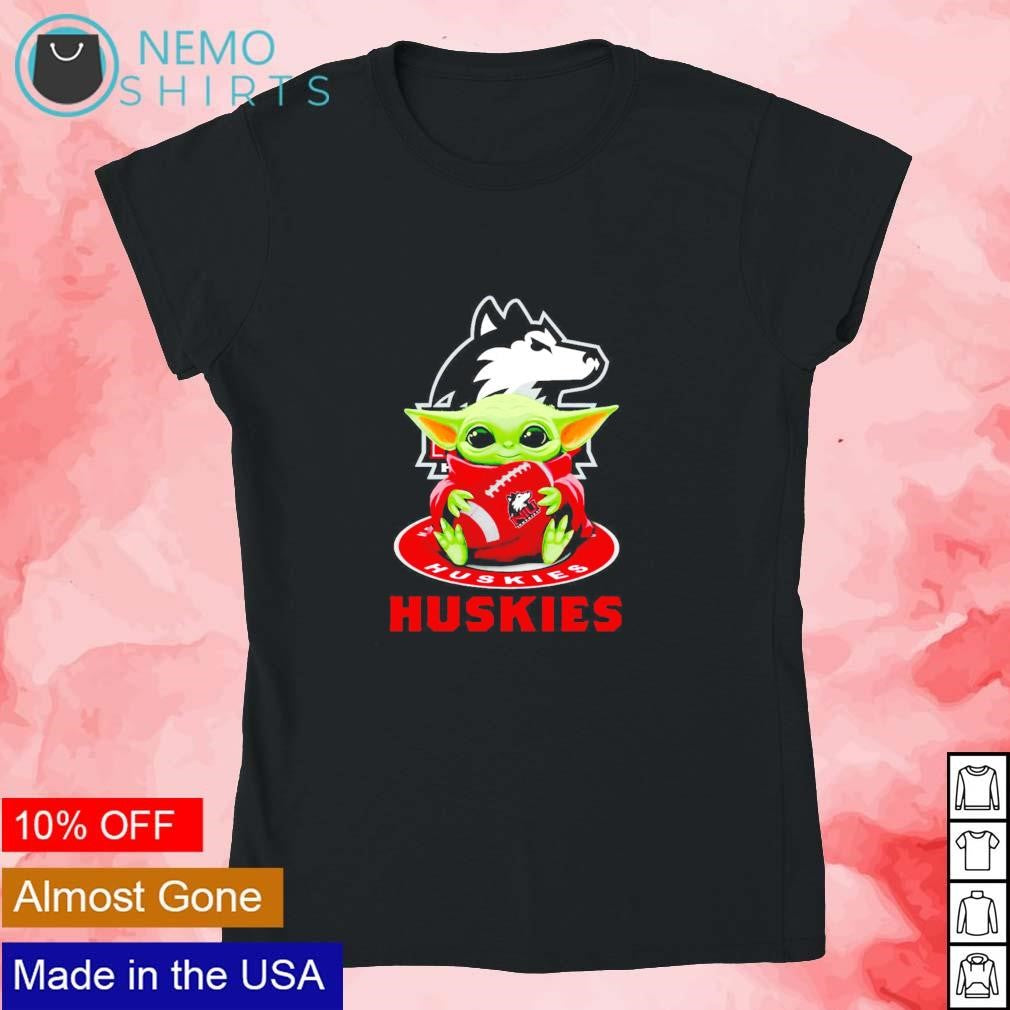 Baby Yoda Northern Illinois Huskies - Adult & Kids T-Shirts, Sweatshirts & Hoodies apparel design preview 4