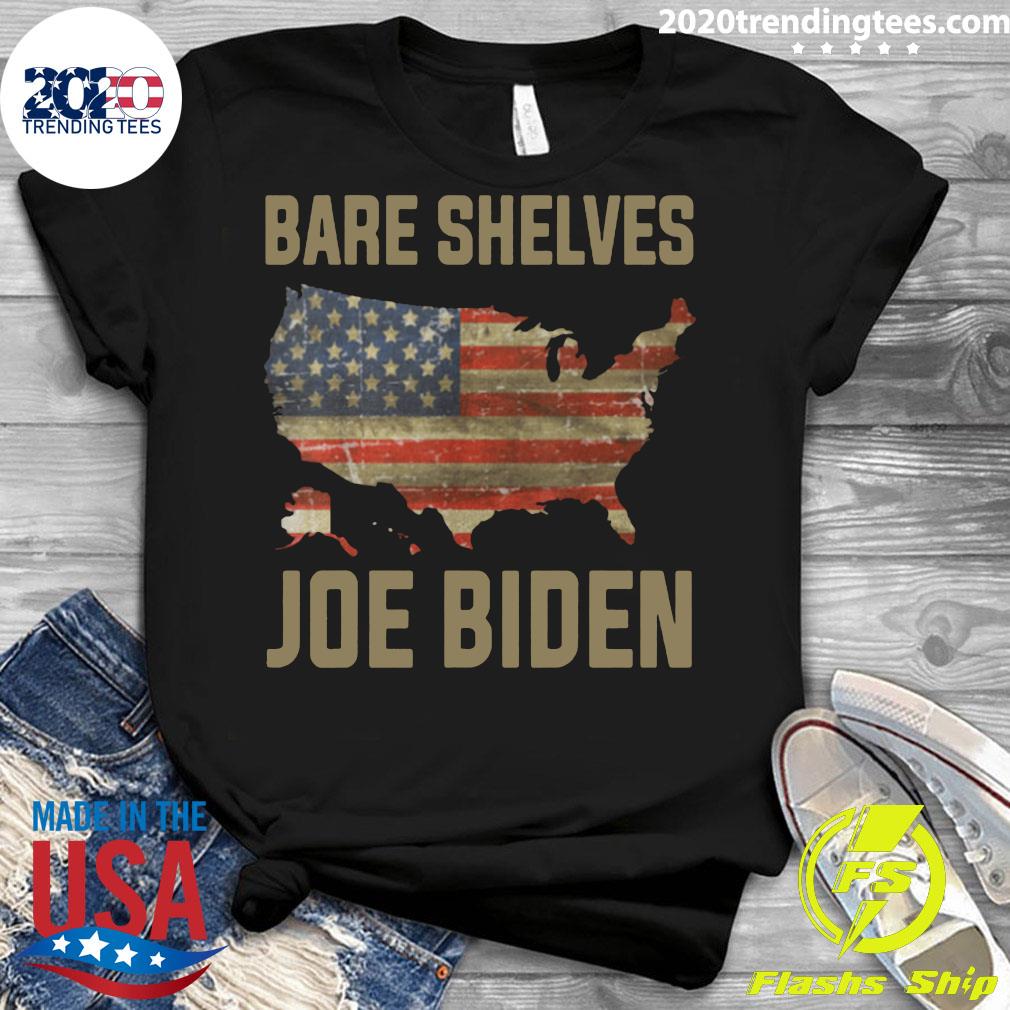 Bare Shelves Biden Funny Meme - Adult & Kids T-Shirts, Sweatshirts & Hoodies apparel design preview 3