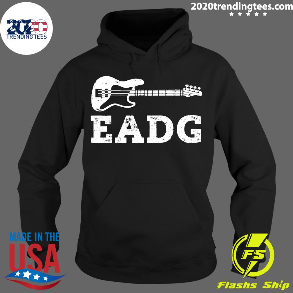 Bass Guitar EADG - Adult & Kids T-Shirts, Sweatshirts & Hoodies apparel design preview 2