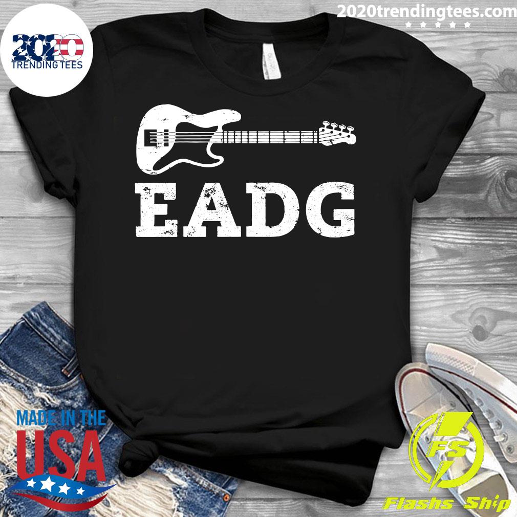 Bass Guitar EADG - Adult & Kids T-Shirts, Sweatshirts & Hoodies apparel design preview 3