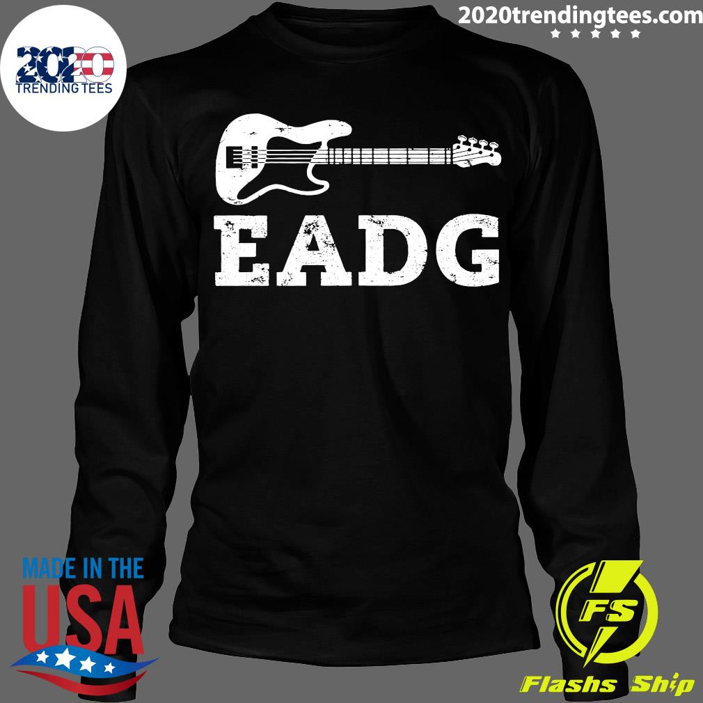 Bass Guitar EADG - Adult & Kids T-Shirts, Sweatshirts & Hoodies apparel design preview 4
