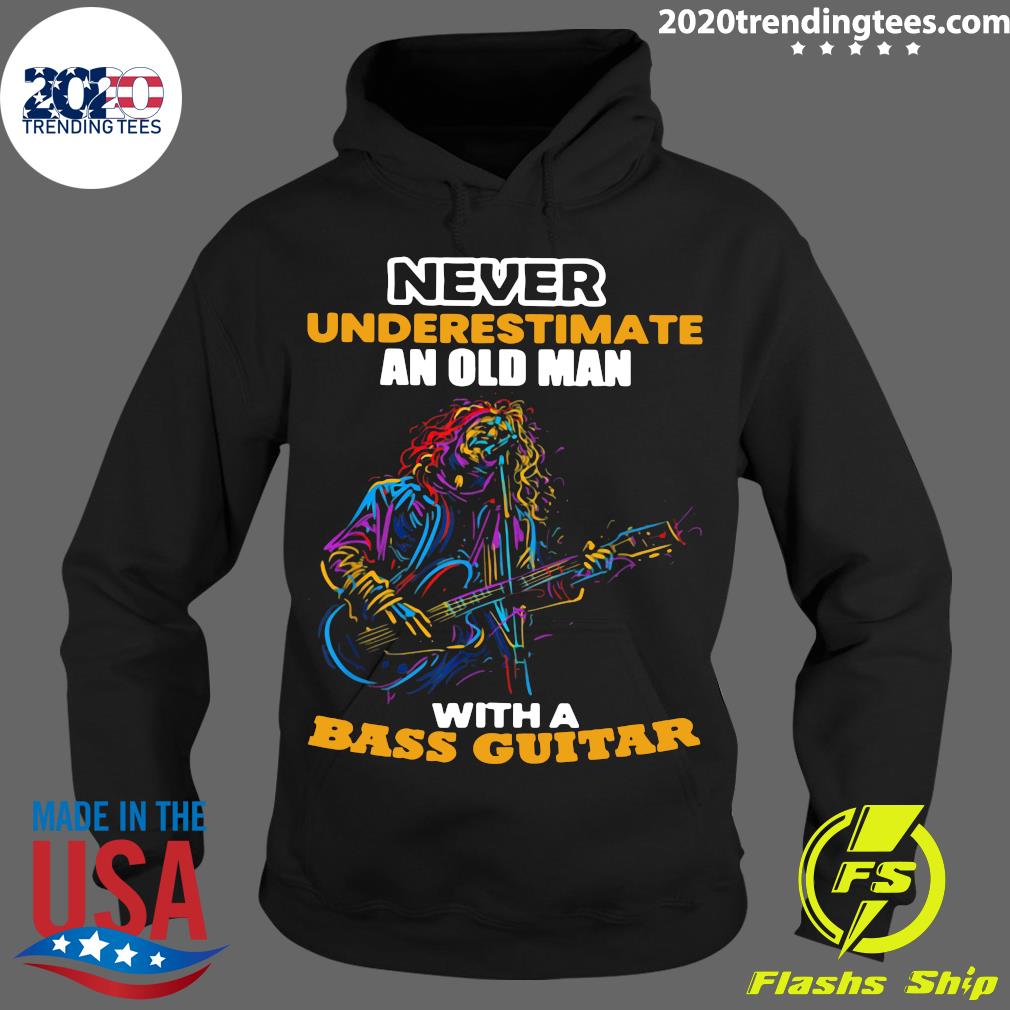 Battle Of The Bands Never Underestimate An Old Man - Adult & Kids T-Shirts, Sweatshirts & Hoodies apparel design preview 2