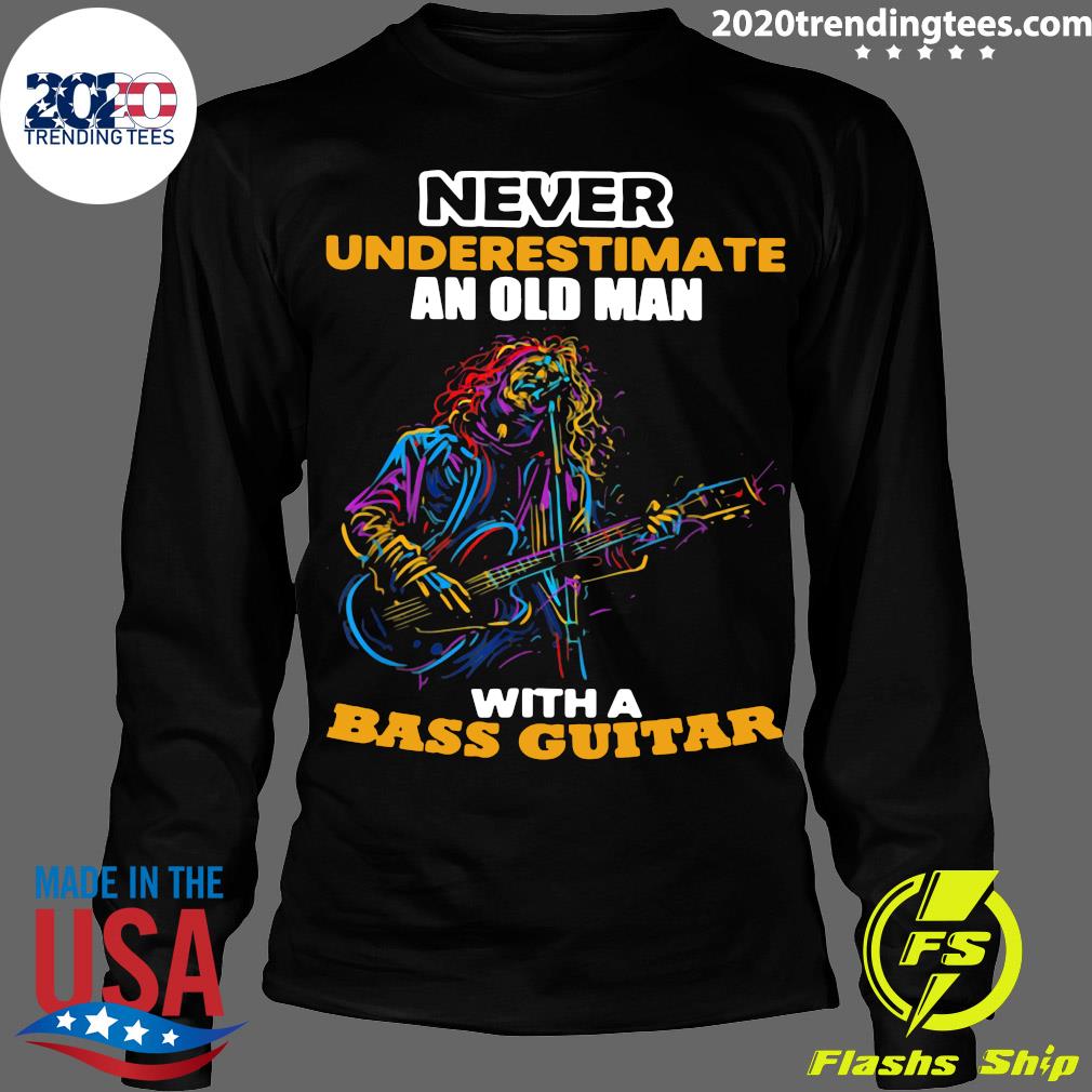 Battle Of The Bands Never Underestimate An Old Man - Adult & Kids T-Shirts, Sweatshirts & Hoodies apparel design preview 4