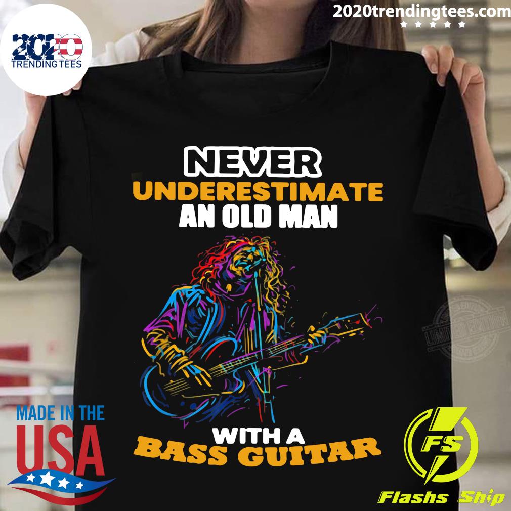 Battle Of The Bands Never Underestimate An Old Man - Adult & Kids T-Shirts, Sweatshirts & Hoodies apparel design preview 1