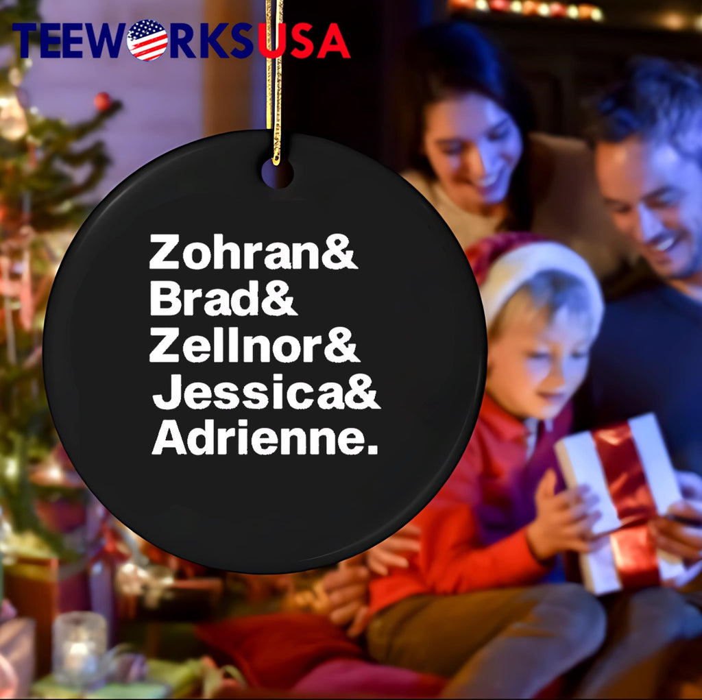 Zohran and brad zellnor jessica adrienne - Adult & Kids T-Shirts, Sweatshirts & Hoodies apparel design preview 4