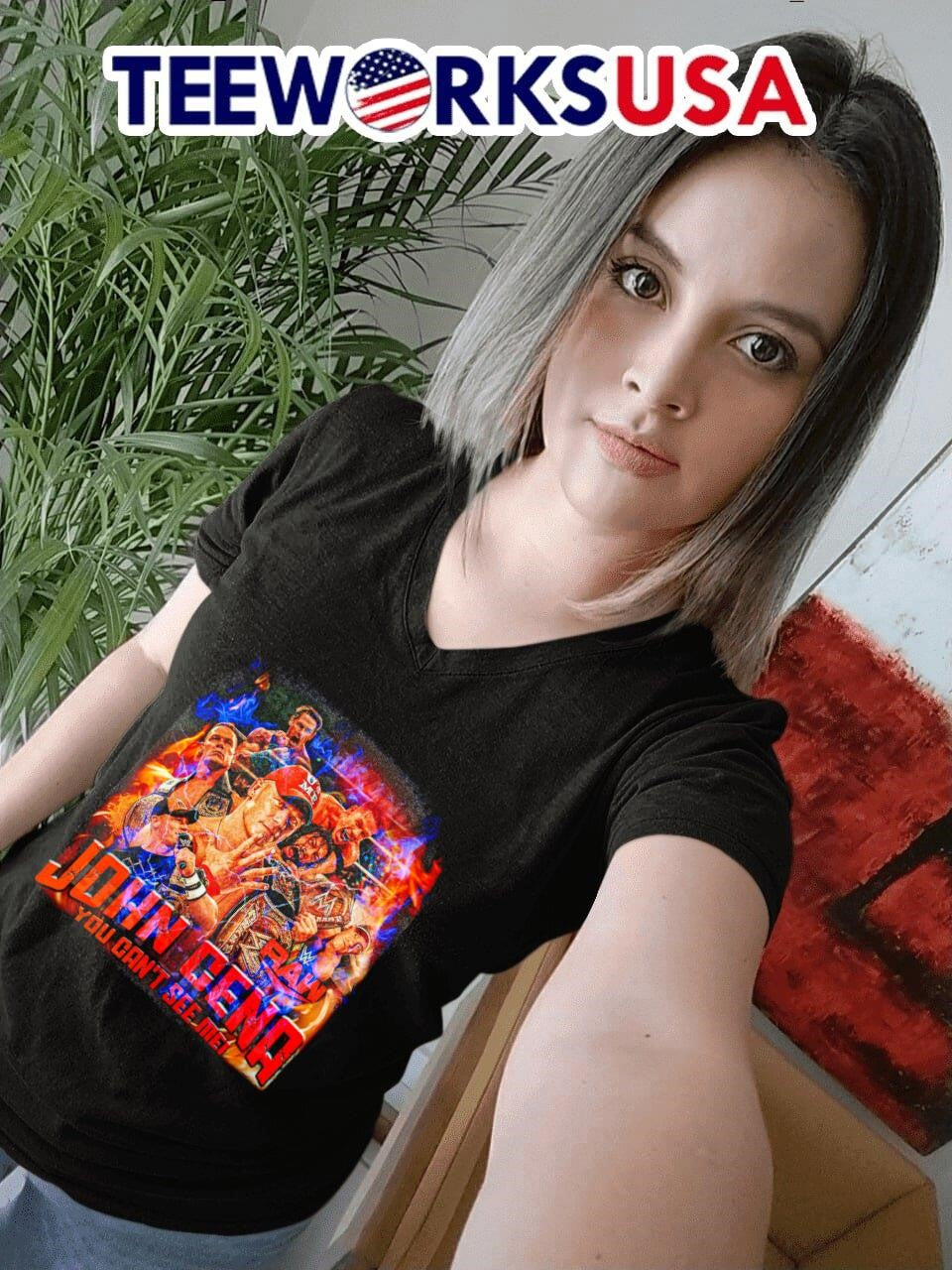 John Cena you can't see me graphic - Adult & Kids T-Shirts, Sweatshirts & Hoodies apparel design preview 4