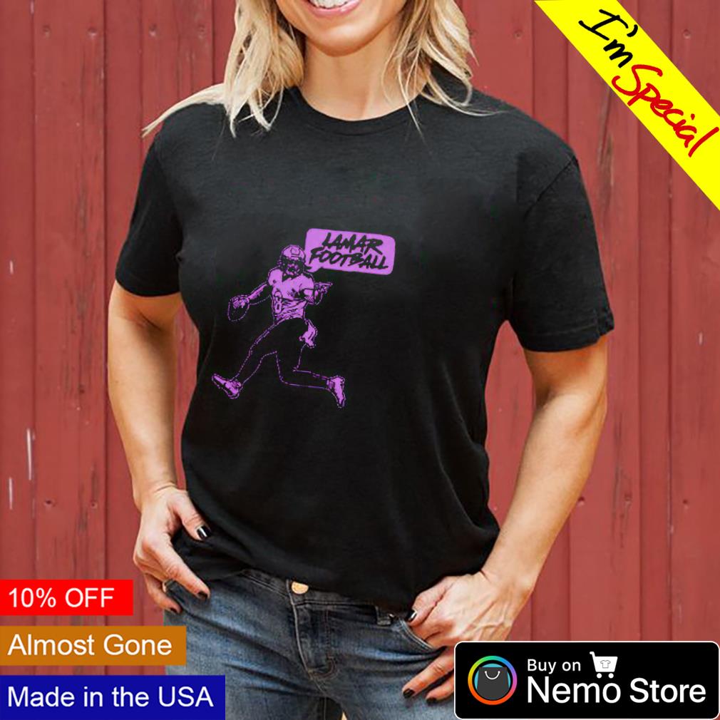 Lamar Jackson football - Adult & Kids T-Shirts, Sweatshirts & Hoodies apparel design preview 3