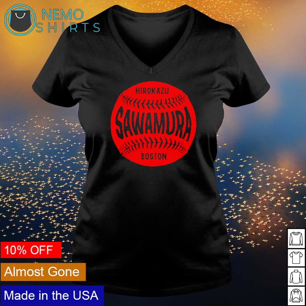 Boston Baseball Hirokazu Sawamura - Adult & Kids T-Shirts, Sweatshirts & Hoodies apparel design preview 5