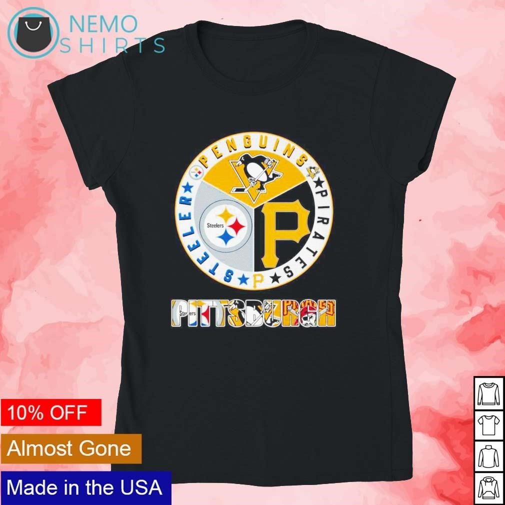 Pittsburgh Steelers Penguins Pirates - Adult & Kids T-Shirts, Sweatshirts & Hoodies apparel design preview 4