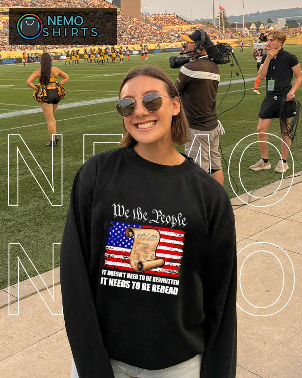 We the people it doesn't need to be rewritten needs - Adult & Kids T-Shirts, Sweatshirts & Hoodies apparel design preview 6