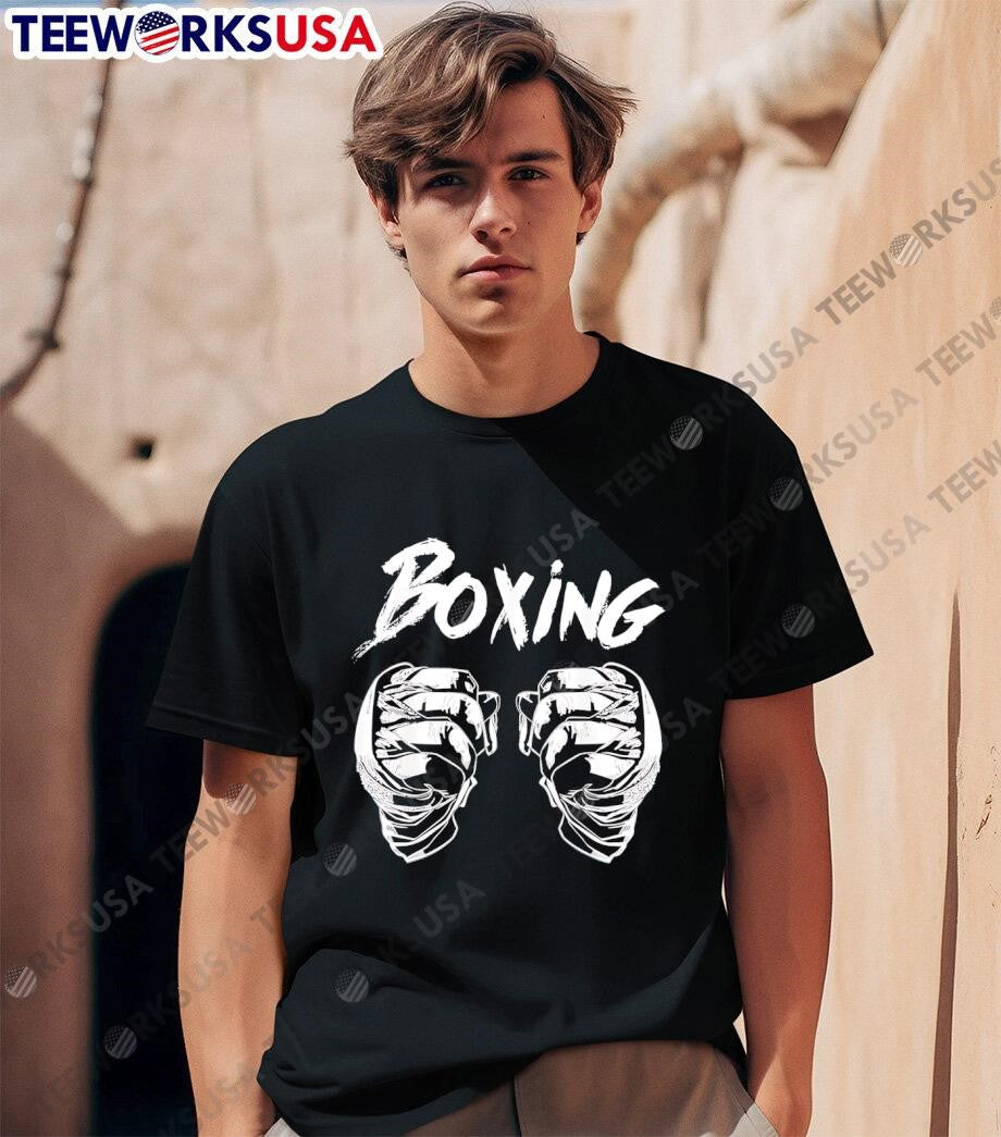 Boxing boxer martial arts fists - Adult & Kids T-Shirts, Sweatshirts & Hoodies apparel design preview 1