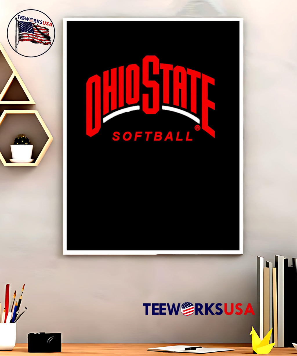 OSU Softball Logo Stack - Adult & Kids T-Shirts, Sweatshirts & Hoodies apparel design preview 5