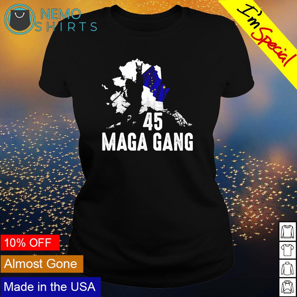Bigfoot Alaska vote Trump Maga gang - Adult & Kids T-Shirts, Sweatshirts & Hoodies apparel design preview 3