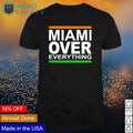 David Cooney Miami Hurricanes over everything - Adult & Kids T-Shirts, Sweatshirts & Hoodies apparel design preview 1