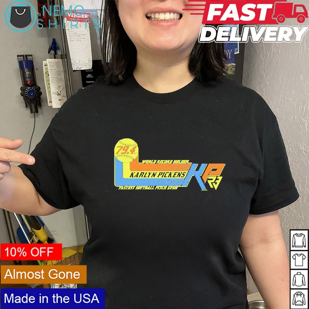 Lady Vols Karlyn Pickens 79.4 fastest softball pitch - Adult & Kids T-Shirts, Sweatshirts & Hoodies apparel design preview 3