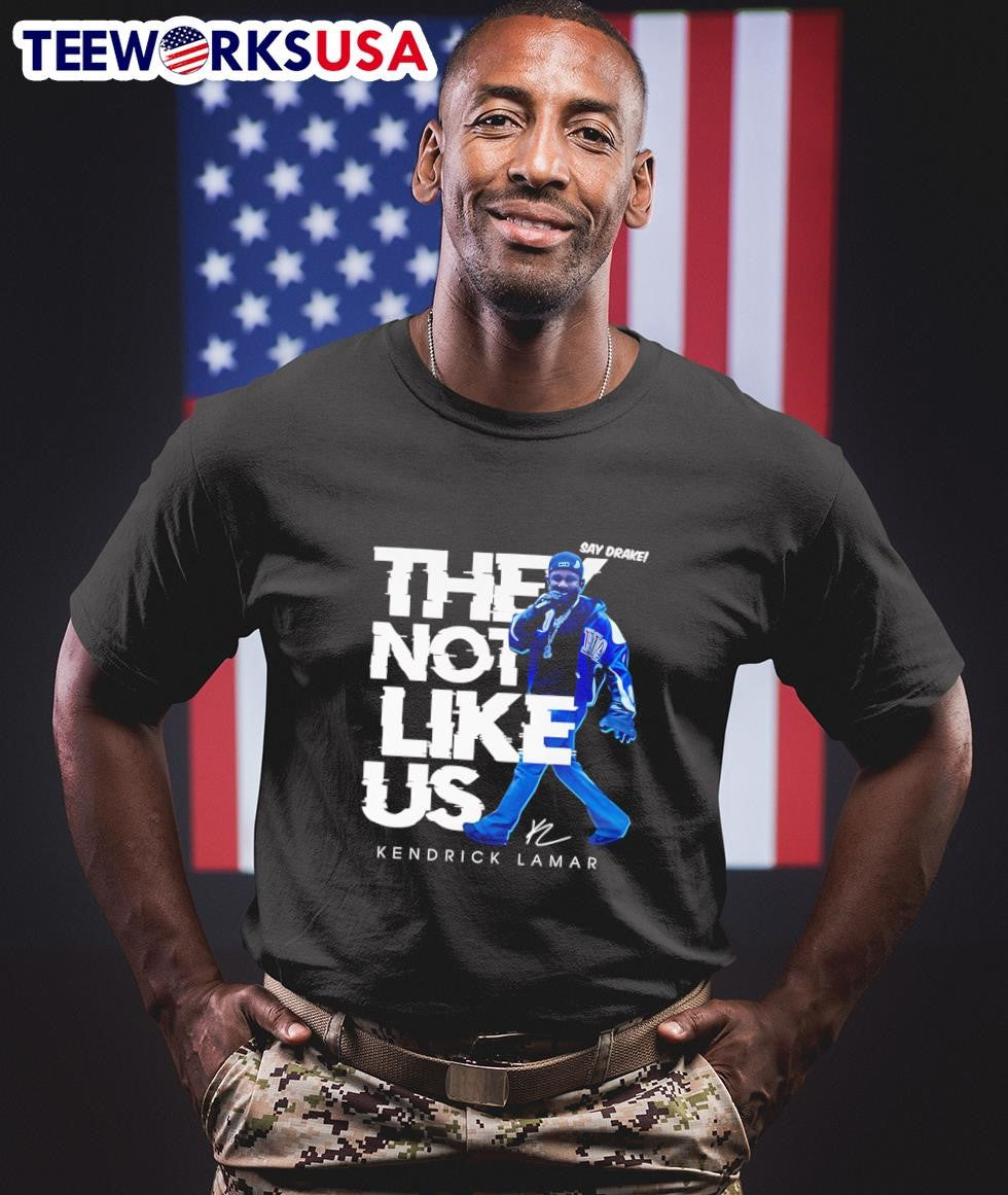 Say Drake they not like us Kendrick Lamar - Adult & Kids T-Shirts, Sweatshirts & Hoodies apparel design preview 1