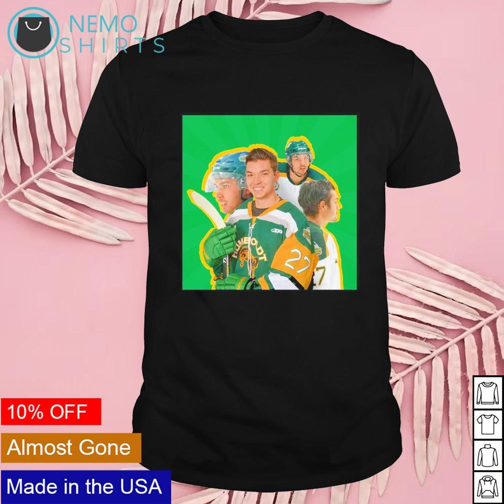 Logan Boulet Humboldt Broncos ice hokey player - Adult & Kids T-Shirts, Sweatshirts & Hoodies apparel design preview 1