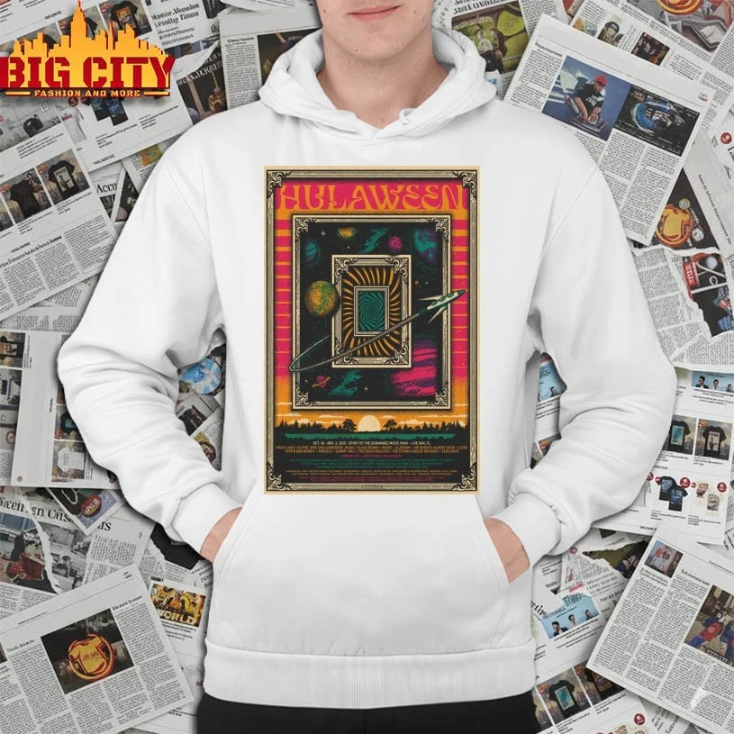 Hulaween Live Oak, Florida 2025 Poster - Adult & Kids T-Shirts, Sweatshirts & Hoodies apparel design preview 2