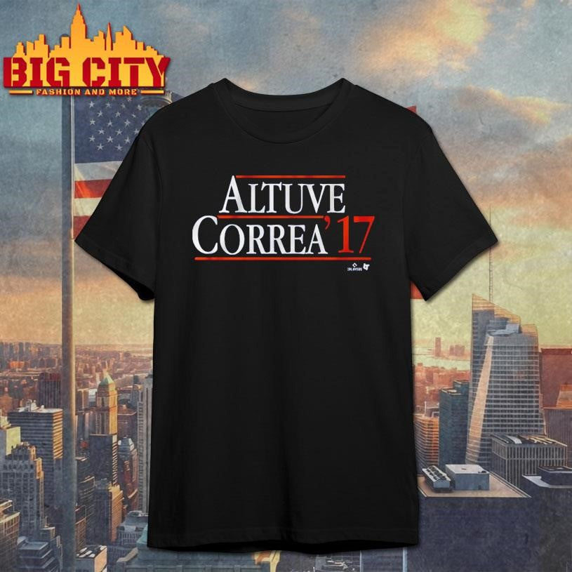 Altuve-Correa '17 - Adult & Kids T-Shirts, Sweatshirts & Hoodies apparel design preview 1